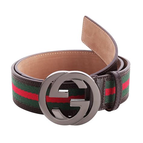 ebay mens gucci white green red belt|Gucci belt men original.